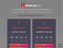 Tablet Screenshot of hookahfair.com